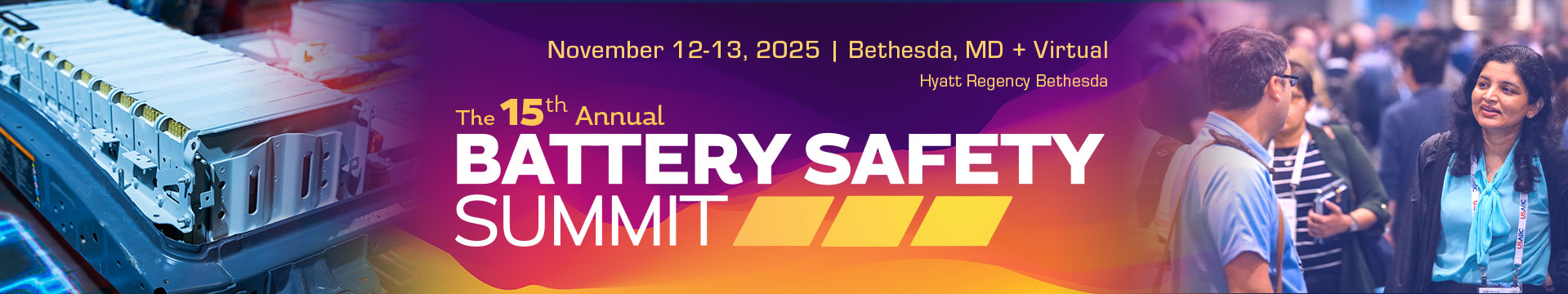 Battery Safety Summit 2025 Hero Banner