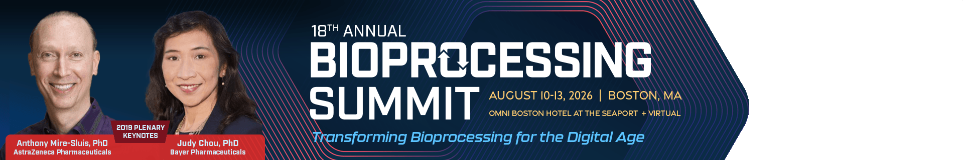 Bioprocessing Summit Hero Banner